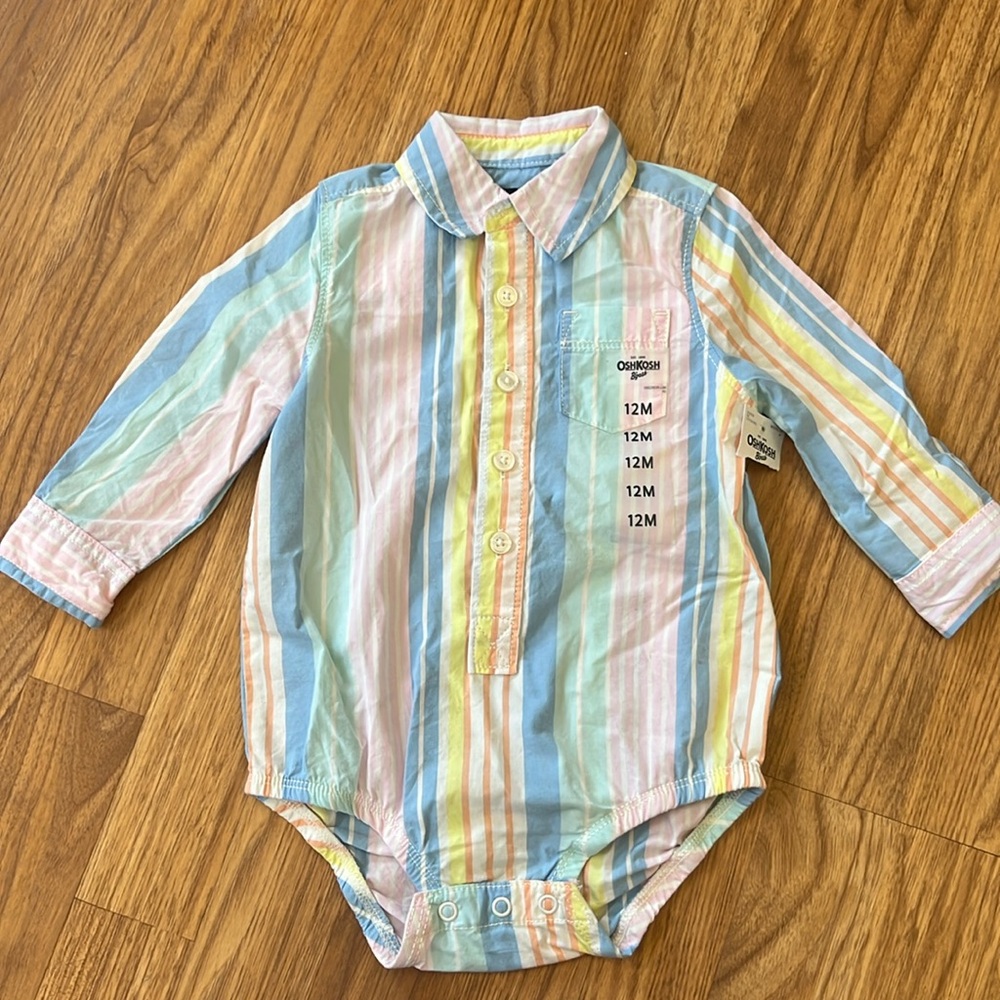 OshKosh One Piece Size 12M 12 months NWT
